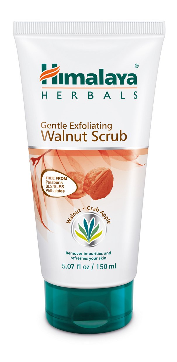 Himalaya Gentle Exfoliating Apricot Scrub with Vitamin E, Exfoliates Dead Skin Cells, For All Skin Types, Free from Parabens, SLS and Phthalates, 150 ml (5.07 oz)