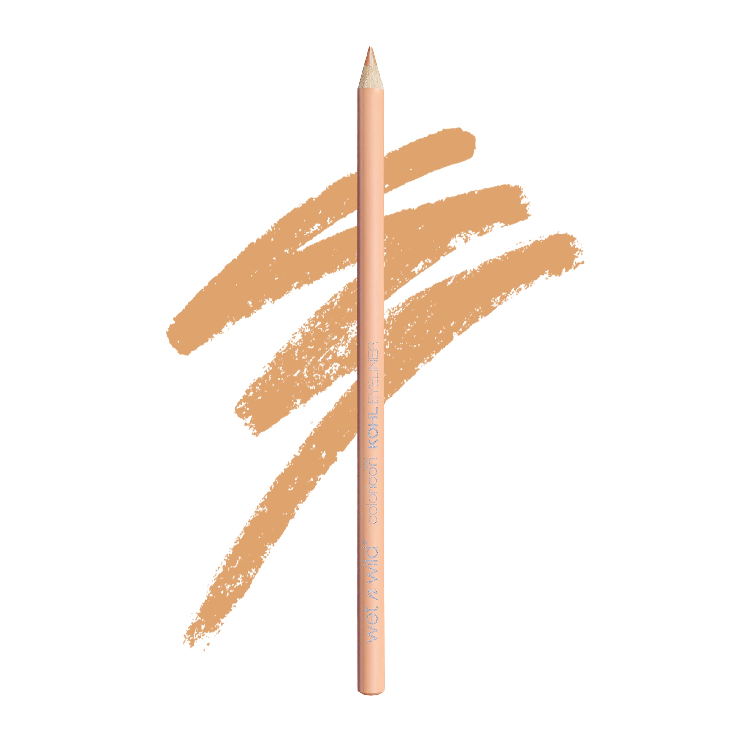 wet n wild Color Icon Kohl Eyeliner Pencil, Rich Hyper-Pigmented Color, Smooth Creamy Application, Long-Wearing Matte Finish Versatility, Cruelty-Free - Baby's Got Black(Packaged)
