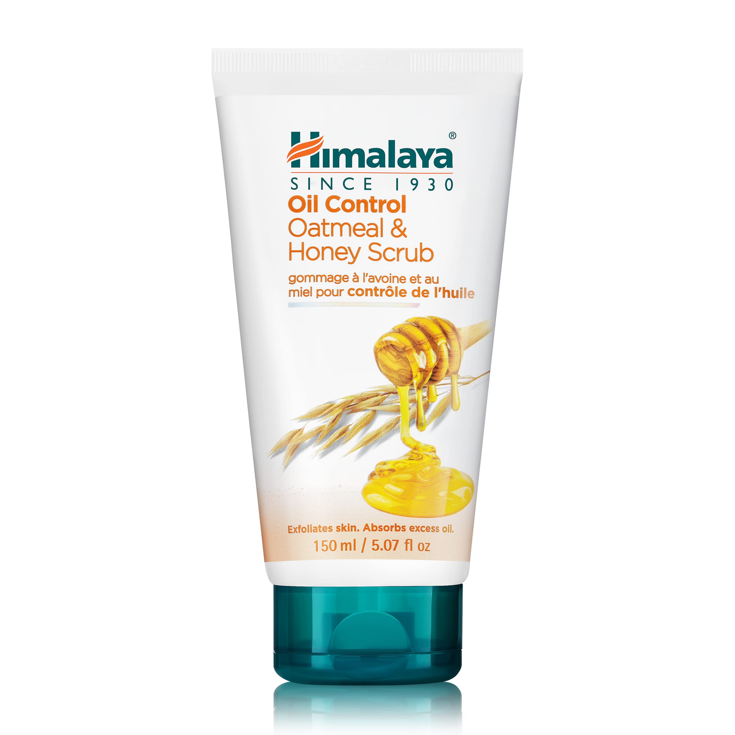 Himalaya Gentle Exfoliating Apricot Scrub with Vitamin E, Exfoliates Dead Skin Cells, For All Skin Types, Free from Parabens, SLS and Phthalates, 150 ml (5.07 oz)